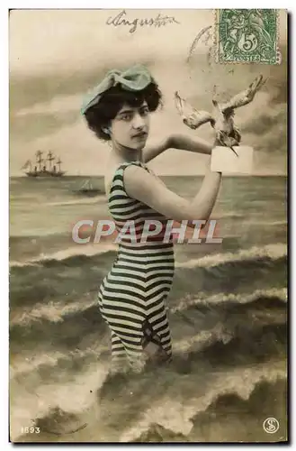 Cartes postales Femme Maillot de Bains