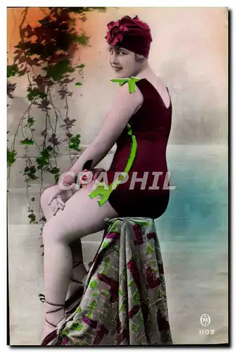 Cartes postales Femme Maillot de Bains