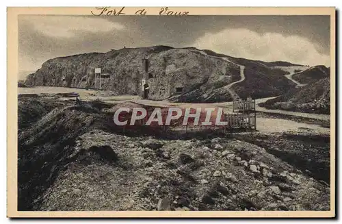 Cartes postales Militaria Fort De Vaux