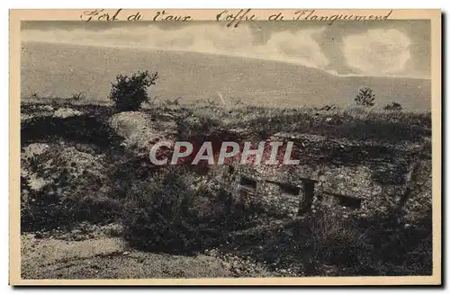 Cartes postales Militaria Fort De Vaux Coffre De Flanquement