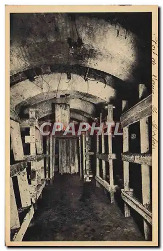 Cartes postales Militaria Fort De Vaux Le Dortoir