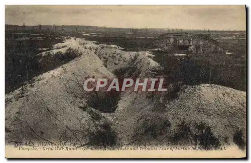 Cartes postales Militaria Les Ruines De Pompelie