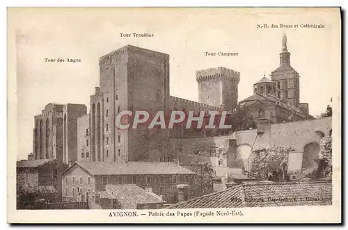 Cartes postales Avignon Palais Des Papes