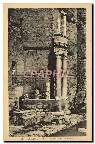 Ansichtskarte AK Orange Theatre Antique Les Colonnes