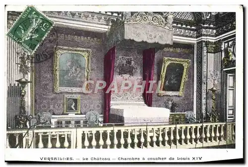 Cartes postales Versailles Le Chateau Chembre A Coucher De Louis XV
