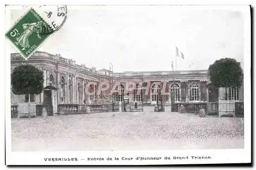 Cartes postales Versailles Entree De La Cour D&#39Honneur Du Grand Trianon