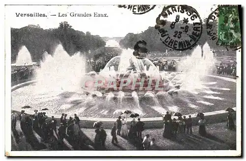 Cartes postales Versailles Les Grandes Eaux