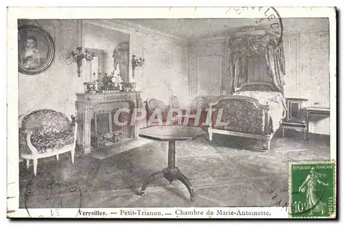 Ansichtskarte AK Versailles Petit Trianon Chambre De Marie Antoinette