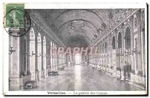 Ansichtskarte AK Versailles La Galerie Des Glaces