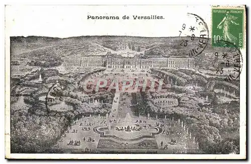 Cartes postales Panorama De Versailles