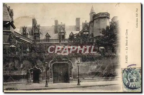 Cartes postales Paris La Musee De Cluny