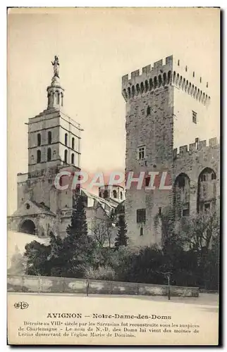 Cartes postales Avignon Notre Dame Des Doms
