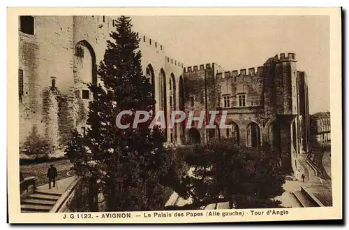 Cartes postales Avignon Le Palais Des Papes Tour D&#39Angle