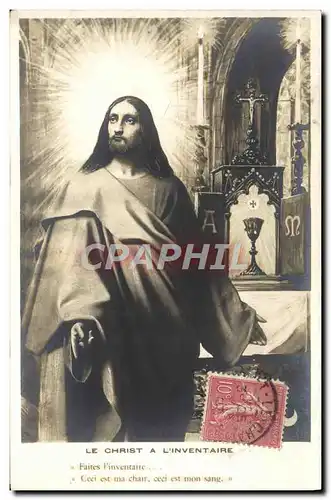 Cartes postales Le Christ a l'inventaire