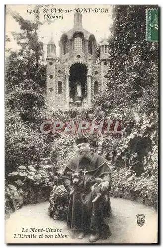 Cartes postales Le Mont Cindre L&#39ermite et son chien