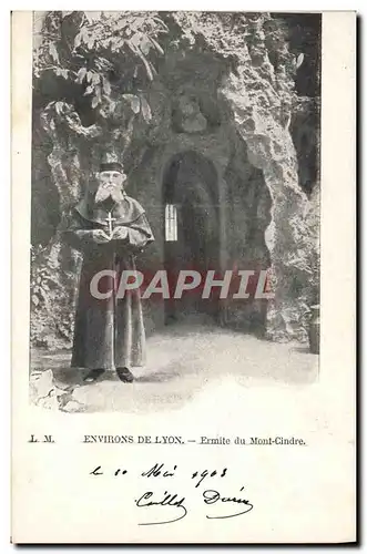 Cartes postales Environs de Lyon Ermite du Mont Cindre