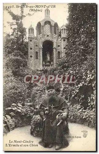 Cartes postales Le Mont Cindre L&#39ermite et son chien