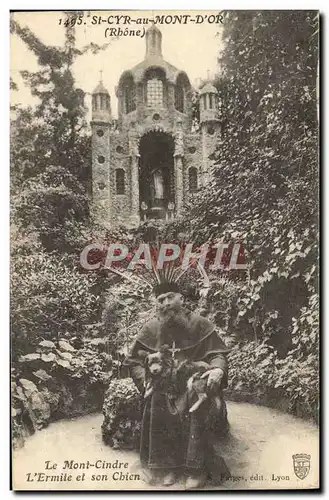 Cartes postales Le Mont Cindre L&#39ermite et son chien