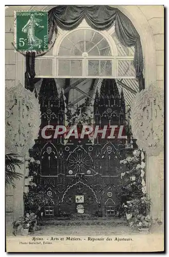 Cartes postales Reims Arts et Metiers Reposoir des ajusteurs