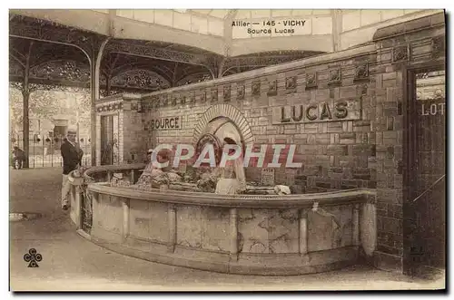 Cartes postales Thermalisme Vichy Source Lucas