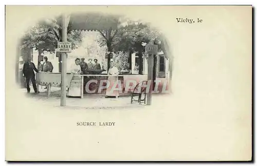 Cartes postales Thermalisme Vichy Source Lardy
