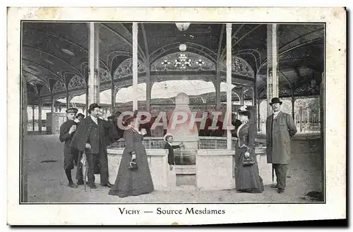 Cartes postales Thermalisme Vichy Source Mesdames