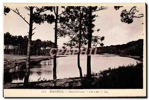 Cartes postales Biarritz Golf Club Le lac