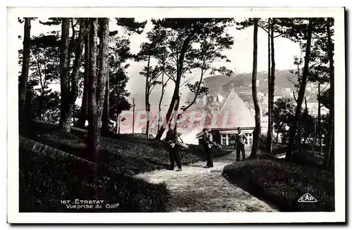 Cartes postales Etretat Vue prise du golf