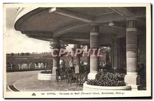 Cartes postales Vittel Terrasse du golf