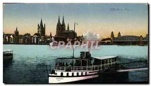 Cartes postales Bateau Coln