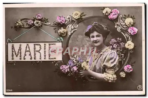 Cartes postales Prenom Marie