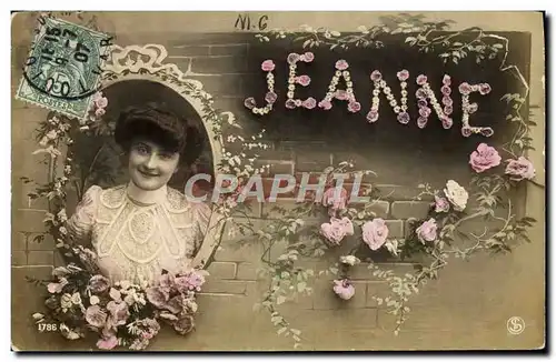 Cartes postales Prenom Jeanne