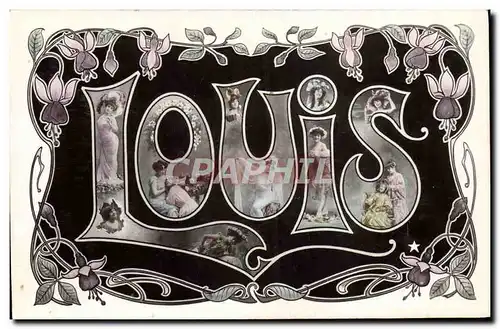 Cartes postales Prenom Louis