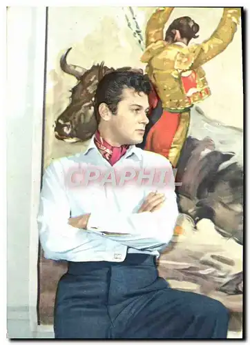 Cartes postales moderne Cinema Tony Curtis Taureau corrida