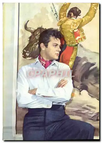 Cartes postales moderne Cinema Tony Curtis Taureau Corrida