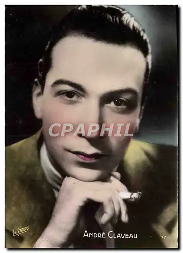 Cartes postales moderne Cinema Andre Claveau Cigarette Tabac