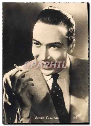 Cartes postales moderne Cinema Andre Claveau Cigarette Tabac