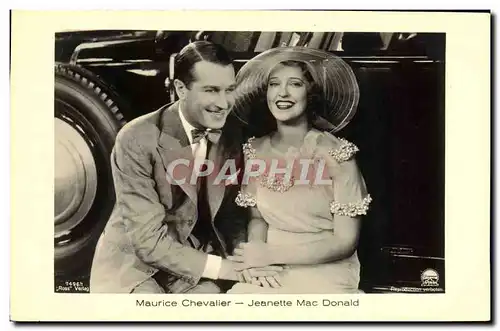 Cartes postales moderne Cinema Maurice Chevalier Jeanette Mac Donald