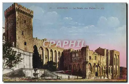 Cartes postales Avignon Le Palais des Papes