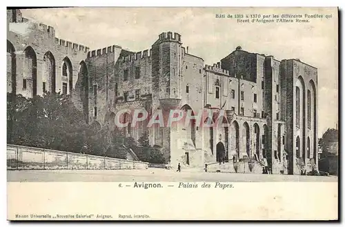 Cartes postales Avignon Le Palais des Papes