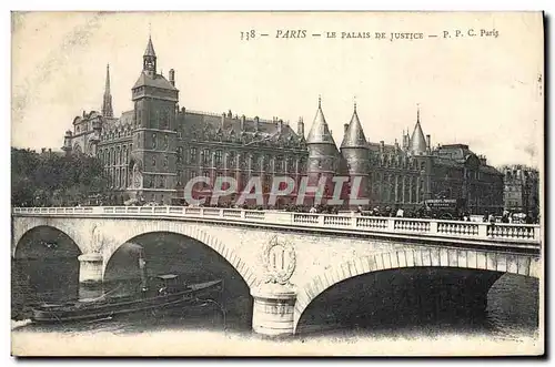 Cartes postales Paris Le Palais de Justice