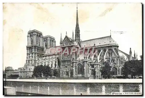 Cartes postales Paris Notre Dame