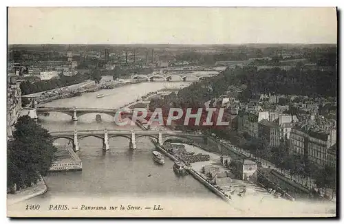 Cartes postales Paris Panorama Sur la Seine