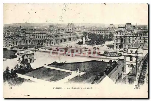 Cartes postales Paris Le Nouveau Louvre