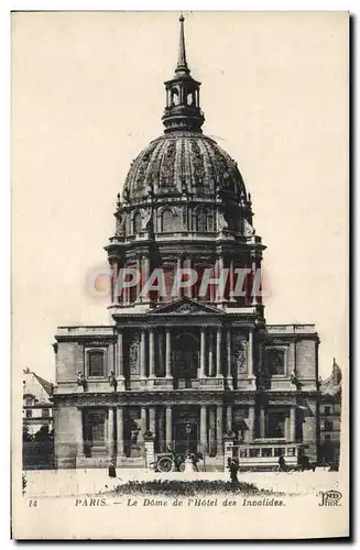 Ansichtskarte AK Paris Le Dome de L&#39Hotel des Invalides