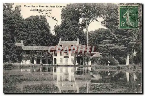 Ansichtskarte AK Versailles Parc du petit Trianon Maison de la reine