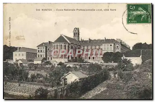 Cartes postales Ecole Nantes Ecole nationale professionnelle Livat