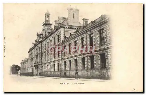 Cartes postales Ecole Nantes Le lycee