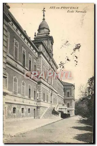 Cartes postales Ecole Normale Aix en Provence