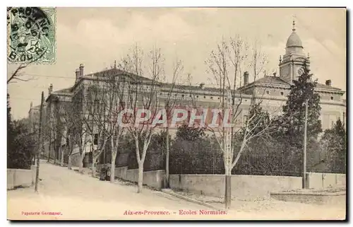 Cartes postales Ecoles normales Aix en Provence